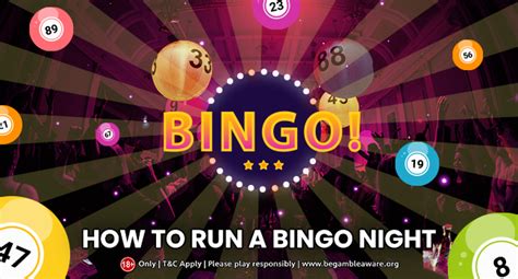 How to Run a Bingo Night .